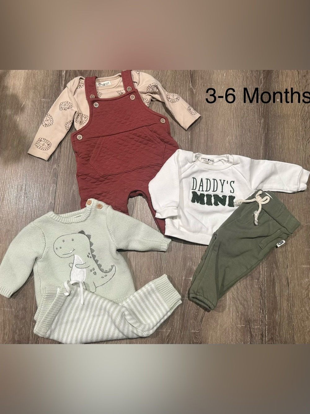 3-6 Month Baby Clothing Lot including Sets and Sleepers